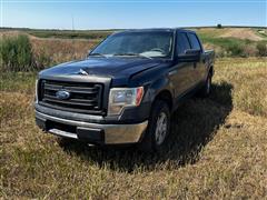 2013 Ford F150 XL 4x4 Crew Cab Pickup 