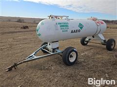 1000-Gallon Anhydrous Ammonia Tank Trailer 