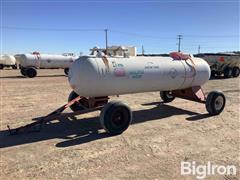 1,000-Gallon NH3 Tank On Running Gear 