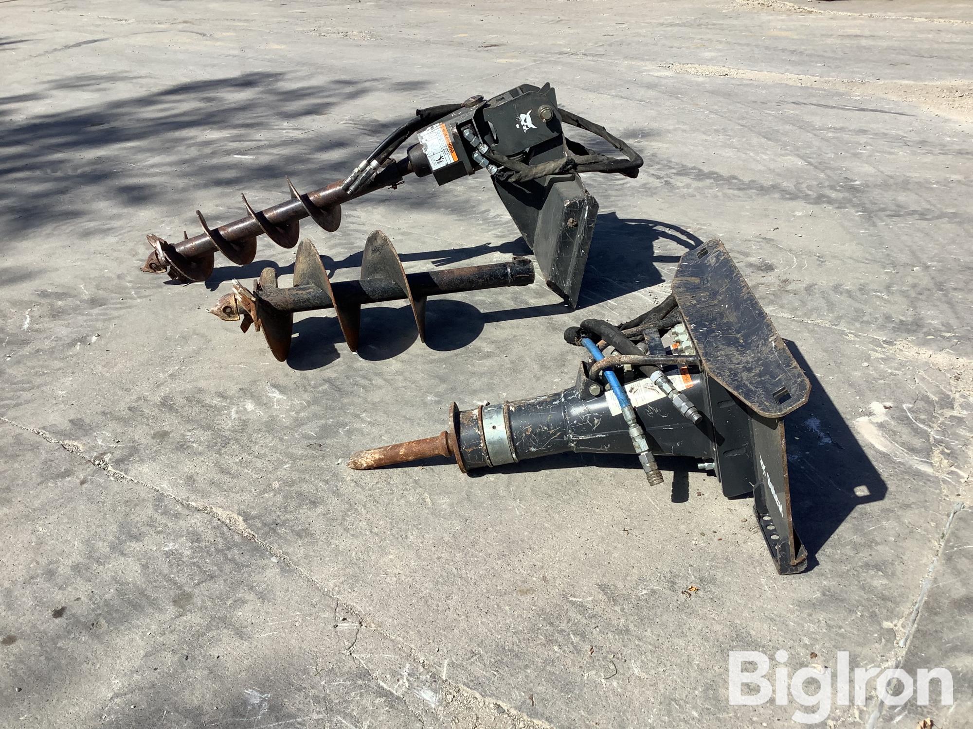 Bobcat 10 Auger/Concrete Breaker 