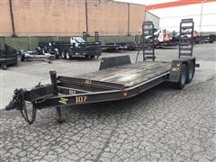 2003 Towmaster 12333 T/A Flatbed Trailer 