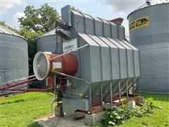 1993 Superb Energy Miser SD250VQ 250 Bushel Grain Dryer 