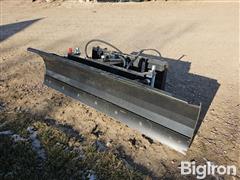 2023 Mower King SPA84 Dozer Blade Skid Steer Attachment 