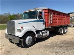 1985 White T/A Grain Truck 