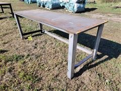 Heavy Duty Steel Work Bench 