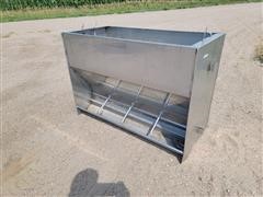 Swine Stainless Steel Feeder 