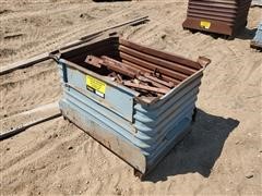 Steel Box W/Parts 