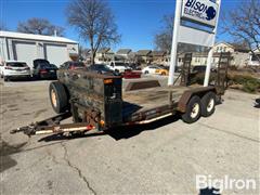 2002 PJ T/A Flatbed Trailer 