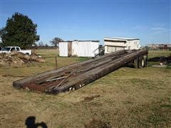 1980 T/A Flatbed Trailer 