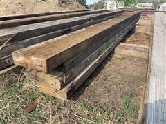 Wooden Bridge Stringer Beams/Planks 