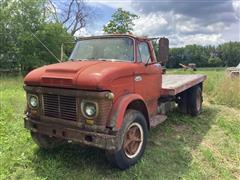 1963 Ford N750 S/A Flatbed Truck 