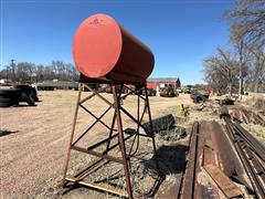 300 Gal Fuel Tank On Stand 