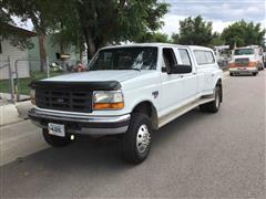 1995 Ford F350 4x4 Crew Cab Dually Pickup 