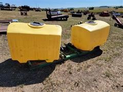 200 Gallon Saddle Tanks And Mounting Brackets 