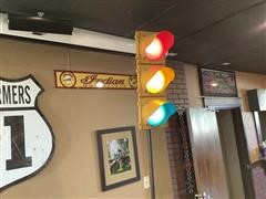 Antique Stop Light 