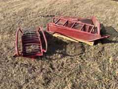 Case IH Combine Ladder & Safety Shields 