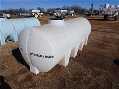 1000-Gallon Poly Tank 