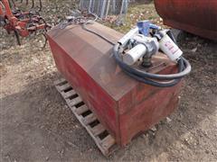 60"x22"x26" Fuel Tank W/Pump 