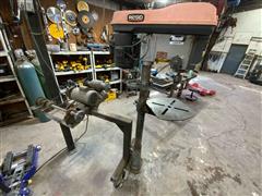 Rigid DP15501 Drill Press & Grinder Wheel 