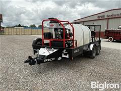 2020 Rice T/A Utility Trailer W/Hotsy 1260SS Steam Cleaner 