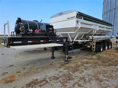 2004 Behnke WDT24 Tri/A Dry Fertilizer Tender Trailer 