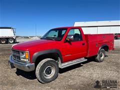 1997 Chevrolet 2500 Cheyenne 4X4 Service Truck 