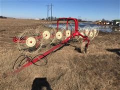 Enoagricola Rossi RT7 9 9-Wheel Rake 