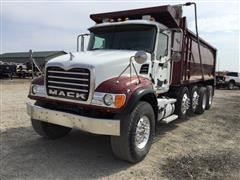 2004 Mack Granite CV713 Quad/A Dump Truck 