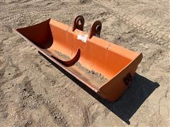 SEC Excavator Clean Out Bucket 