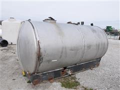 1,600 Gallon Stainless Steel Tank 