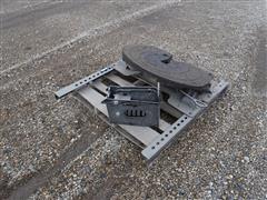 Truck Tractor 5th Wheel Plate W/Rails 