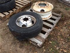 Steel Truck Rims & Tire 