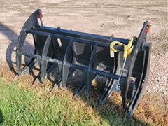 2023 Mid-State Brush Grapple Skid Steer Attachment 