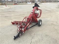 Little Beaver Hydraulic Towable Hydraulic Earth Drill w/ Auger Bits 