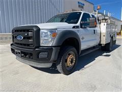 2011 Ford F450 Super Duty 4x4 Extended Cab 4 Door Service Truck 