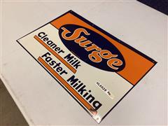 Surge Milking Equipment Sign 