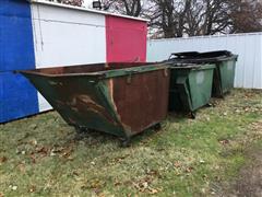 3 Yard Rear Load Dumpsters 