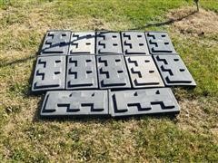 White Planter Box Lids 