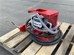 2021 DC Diesel Transfer Pump, Meter, Hose & Nozzle 