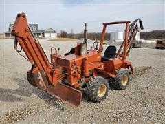 DitchWitch 2300 4x4 Trencher W/Backhoe & Backfill Blade 