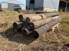 8' Wood Posts 