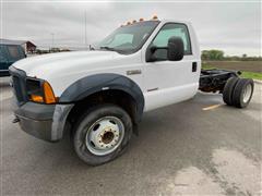 2007 Ford F550 XL Super Duty 2WD Cab & Chassis 