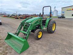 2004 John Deere 4720 MFWD Compact Utility Tractor W/Loader 