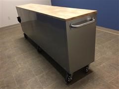 2020 Siebel 96” Stainless Steel Work Bench Tool Chest 