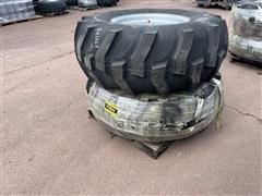 Titan 19.5L-24 R-4 Industrial Tractor Lug Tires 