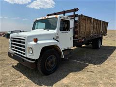 1984 International 1654 S/A Flatbed Dump Truck 