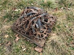 Yetter Spike Closing Wheels W/ Drag Chains 