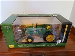 John Deere 3020 Toy Tractor W/48 Loader 