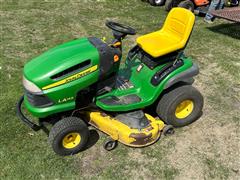 2008 John Deere LA145 Lawn & Garden Tractor Mower 