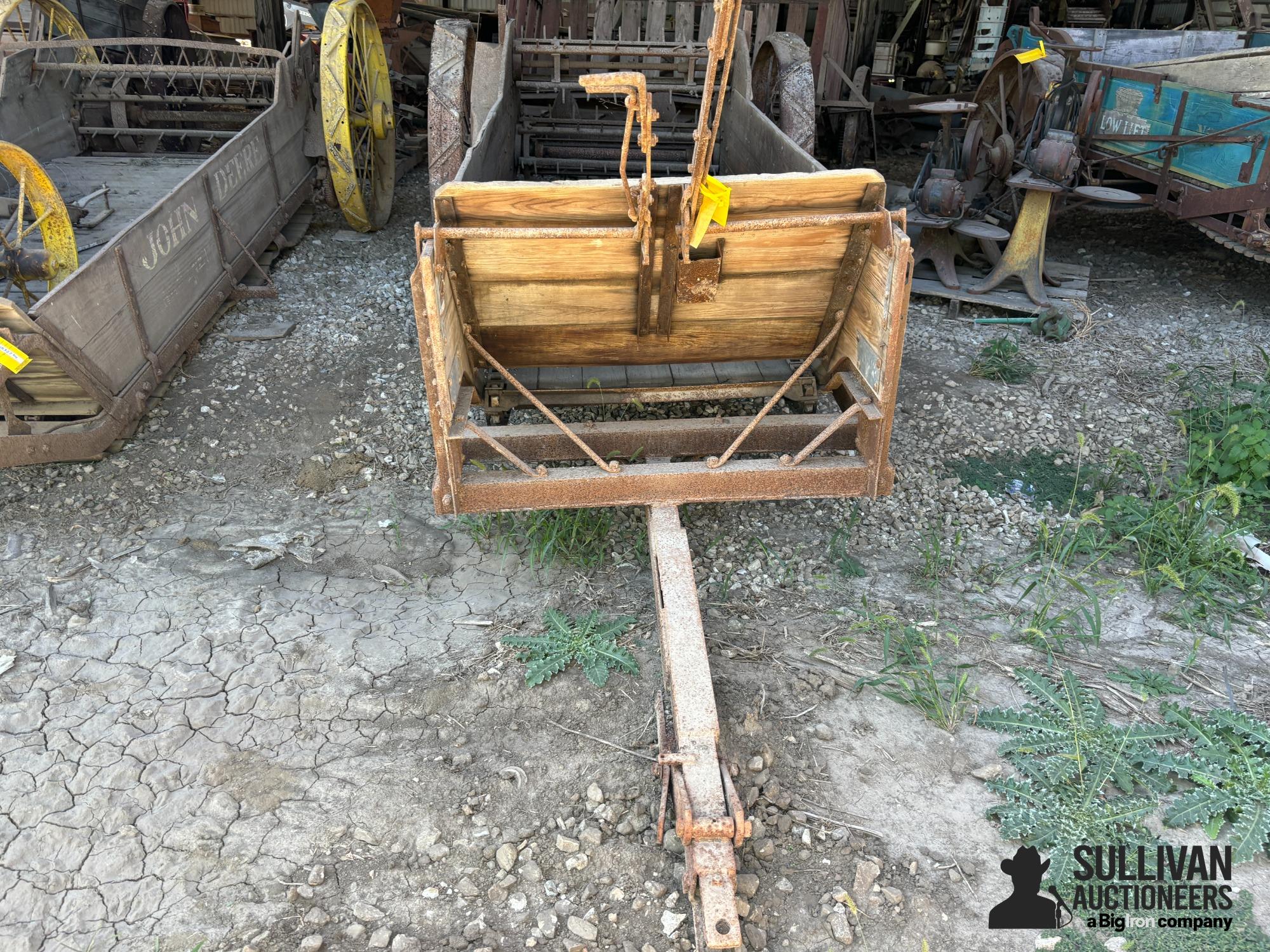 John Deere E Wooden Manure Spreader 